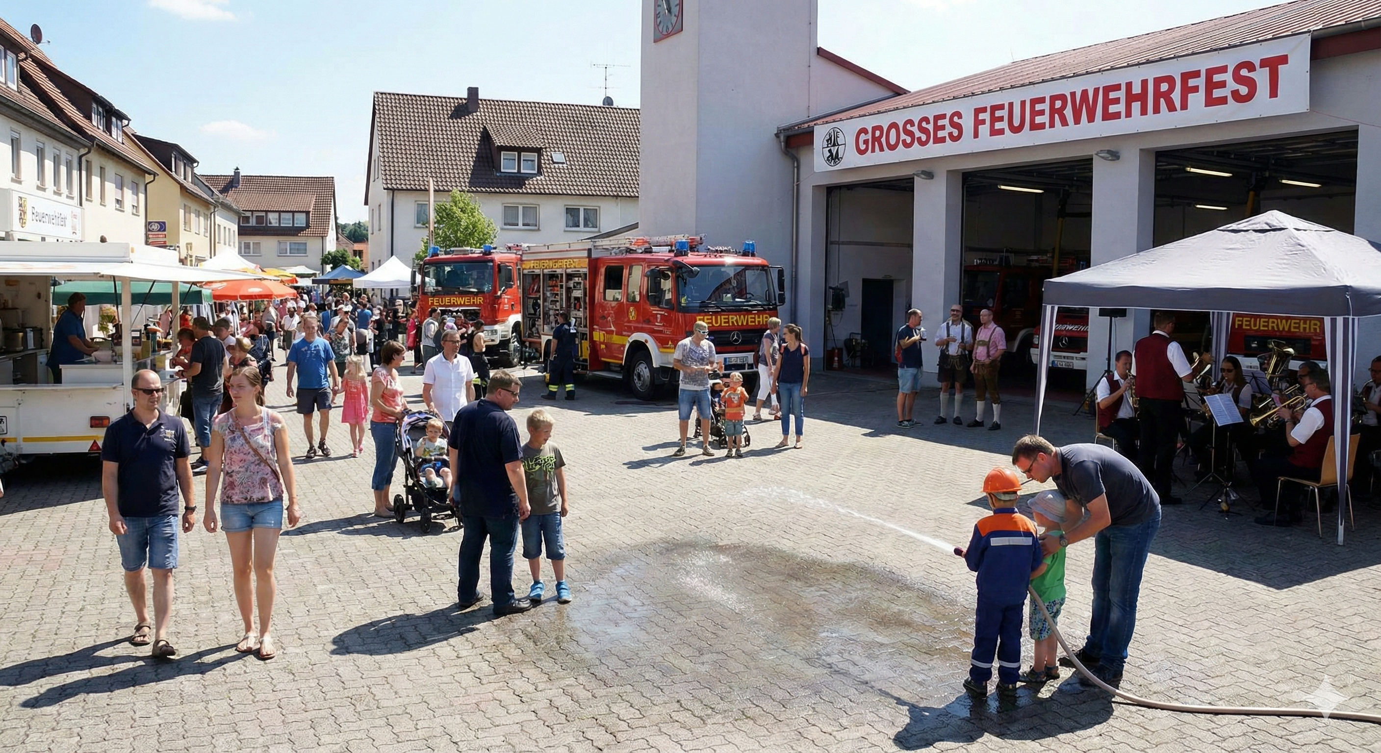 Grosses Feuerwehrfest am Wochenende