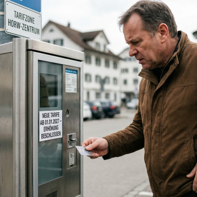 Neue Parkgebühren ab nächstem Jahr