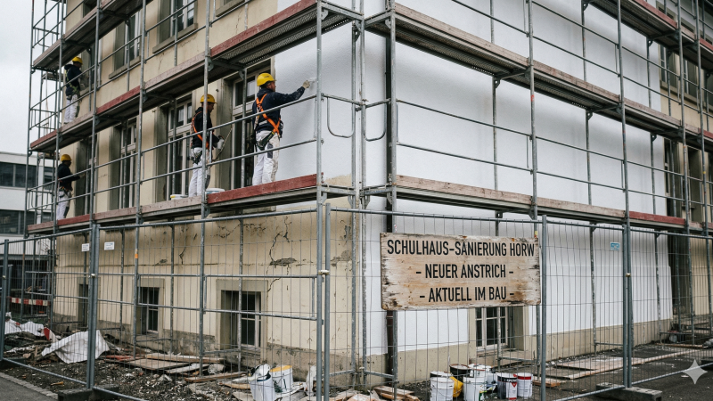Schulanlage wird saniert